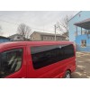 Рейлинги DD 340 см, Черный мат, чугунная ножка для Mercedes Sprinter 2006-2018