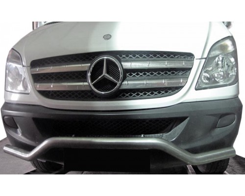Передняя нижняя дуга MBSP.07.F3-04.6 (нерж.) для Mercedes Sprinter 2006-2018