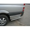 Бічні труби за заднім колесом (2 шт, нерж) Коротка база, 60мм для Mercedes Sprinter 2006-2018