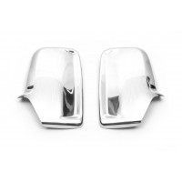 Накладки на дзеркала (2 шт) Хромований пластик для Mercedes Sprinter 2006-2018