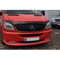 Передняя Решетка GT Panamericana Черная (2006-2013) для Mercedes Sprinter W906 2006–2018 гг