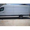 Молдины на двери (10 шт, нерж) (ExtraLong) для Mercedes Sprinter W907/W910 2018- гг