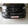Mercedes Sprinter 2018+ Накладка на передній бампер (під фарбування) - 66460-11