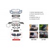 Передний бампер с решеткой (Maybach) для Mercedes Sprinter W907/W910 2018- гг
