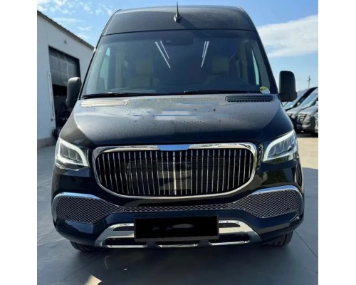Передний бампер с решеткой (Maybach) для Mercedes Sprinter W907/W910 2018- гг