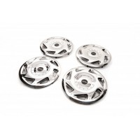 Колпаки из нержавейки ОЭМ (1-каточный, 4 шт) для Mercedes Sprinter W907/W910 2018- гг