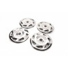 Колпаки из нержавейки ОЭМ (1-каточный, 4 шт) для Mercedes Sprinter W907/W910 2018- гг