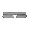 Полиуретановые коврики на пороги (3 шт., EVA, Серый) для Mercedes Sprinter W907/W910 2018- гг