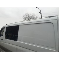 Рейлінги DD 265 см, Хром, пластикова ніжка для Mercedes Sprinter 2018+