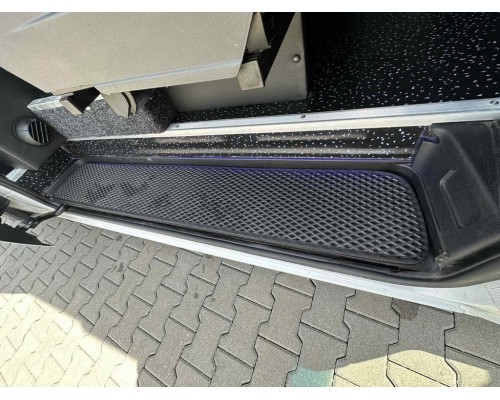 Поліуретанові килимки на пороги (3 шт, EVA, чорні) для Mercedes Sprinter 2018+ - 78779-11