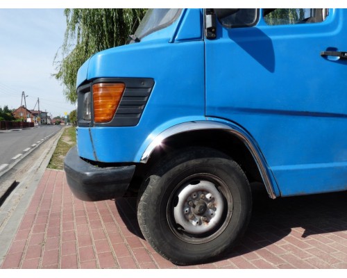 Накладки на арки (4 шт, нерж) для Mercedes T2 (507-814)