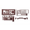 Накладки на панель (Meric) Дерево для Mercedes T2 (507-814) - 76782-11