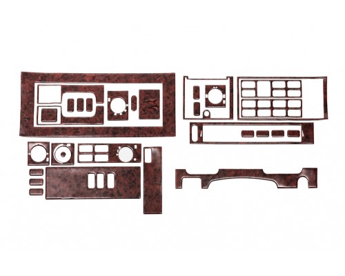 Накладки на панель (Meric) Дерево для Mercedes T2 (507-814) - 76782-11