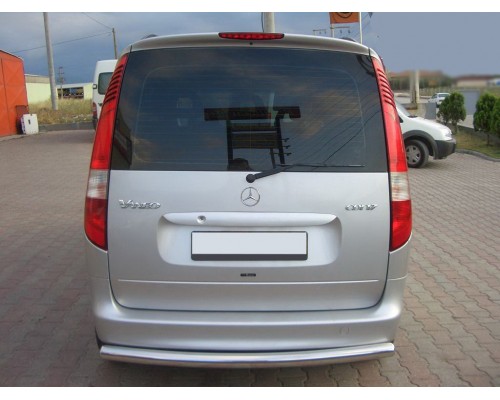 Кенгурятник задній (нерж.) для Mercedes Vaneo W414