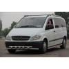 Губа нижня Shark ST015 (нерж) для Mercedes Viano 2004-2015