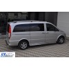 Mercedes Viano 2004-2015 Бічні пороги Premium (2 шт, нерж) d60, Коротка / Середня база - 65510-11