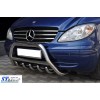 Кенгурятник WT003/004 (нерж.) 60мм, без напису для Mercedes Viano 2004-2015