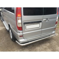 Задня дуга AK005 (нерж.) для Mercedes Viano 2004-2015