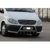 Mercedes Viano 2004-2015 Кенгурятник WT003-Plus з вусами (нерж.) - 51806-11