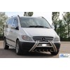 Кенгурятник WT01 (нерж.) для Mercedes Viano 2004-2015
