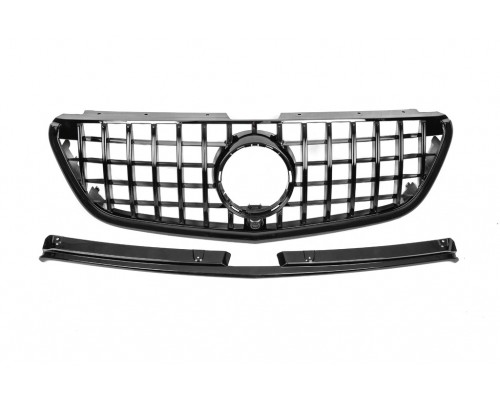 Передняя решетка GT Black (для Vito W447) для Mercedes Vito / V W447 2014+ - 61100-11
