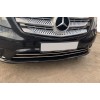 Накладки на ґрати бампера (2 шт, нерж) Vito вантажний (чорний хром) для Mercedes Vito / V W447 2014+ - 61170-11