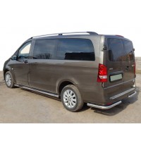 Mercedes Vito / V W447 2014+ Задній захист кути AK003 (нерж.)