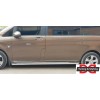 Mercedes Vito / V W447 2014+ Бічні пороги Premium (2 шт., нерж.) d60, Коротка / Середня бази - 65715-11