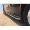 Mercedes Vito / V W447 2014+ Бічні пороги Premium (2 шт., нерж.) d60, Коротка / Середня бази - 65715-11