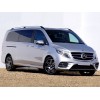 Боковые пороги AMG (ExtraLong, 2 сдвижных дверцы) ExtraLong 1 сдвижная дверка для Mercedes Vito/V-class W447 2014- гг