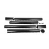 Боковые пороги AMG (ExtraLong, 2 сдвижных дверцы) ExtraLong 1 сдвижная дверка для Mercedes Vito/V-class W447 2014- гг