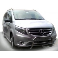 Кенгурятник WT005 (нерж.) для Mercedes Vito / V W447 2014+