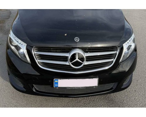 Передняя эмблема под стеклом, хром окантовка a2048806406 для Mercedes Vito/V-class W447 2014- гг