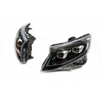 Передние фары LED (дизайн 2025, 2 шт) для Mercedes Vito/V-class W447 2014- гг