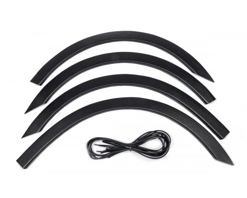 Накладки на арки (4 шт, чорні) для Mercedes Vito/V W447 2014+ - 73157-11