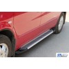 Бічні пороги Line (2 шт., Алюм.) для Mercedes Vito W638 1996-2003