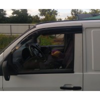 Ветровики (2 шт, Sunplex Sport) для Mercedes Vito W638 1996-2003 гг.