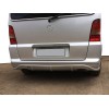 Накладка на задний бампер (под покраску) для Mercedes Vito W638 1996-2003 - 49951-11