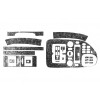 Mercedes Vito W638 1996-2003 Накладки на панель Meric (1999-2003) Титан - 64895-11