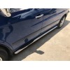 Бічні труби (2 шт., нерж.) d70 для Mercedes Vito W638 1996-2003