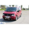 Бічні пороги Fullmond (2 шт, алюм.) для Mercedes Vito W638 1996-2003