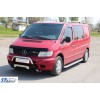 Бічні пороги Fullmond (2 шт, алюм.) для Mercedes Vito W638 1996-2003