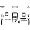 Mercedes Vito W638 1996-2003 Накладки на панель Meric (1999-2003) Титан - 64895-11