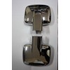 Накладки на зеркала (2 шт, хром) Хромированный пластик для Mercedes Vito W638 1996-2003 - 49036-11