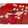 Накладки на ручки (нержавіюча сталь) 4 штуки. OmsaLine - Італійська нержавіюча сталь для Mercedes Vito W638 1996-2003 - 49017-11