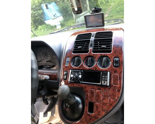 Накладки на панель Meric (1996-1999) Карбон для Mercedes Vito W638 1996-2003 - 52447-11