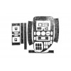 Накладки на панель Meric (1996-1999) Карбон для Mercedes Vito W638 1996-2003 - 52447-11