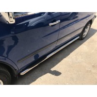 Mercedes Vito W638 1996-2003 Бічні труби (2 шт., нерж.) d60
