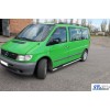 Mercedes Vito W638 1996-2003 Бічні труби (2 шт., нерж.) d60 - 74399-11