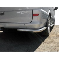 Задні куточки AK003 (2 шт, нерж) Коротка база для Mercedes Vito W639 2004-2015
